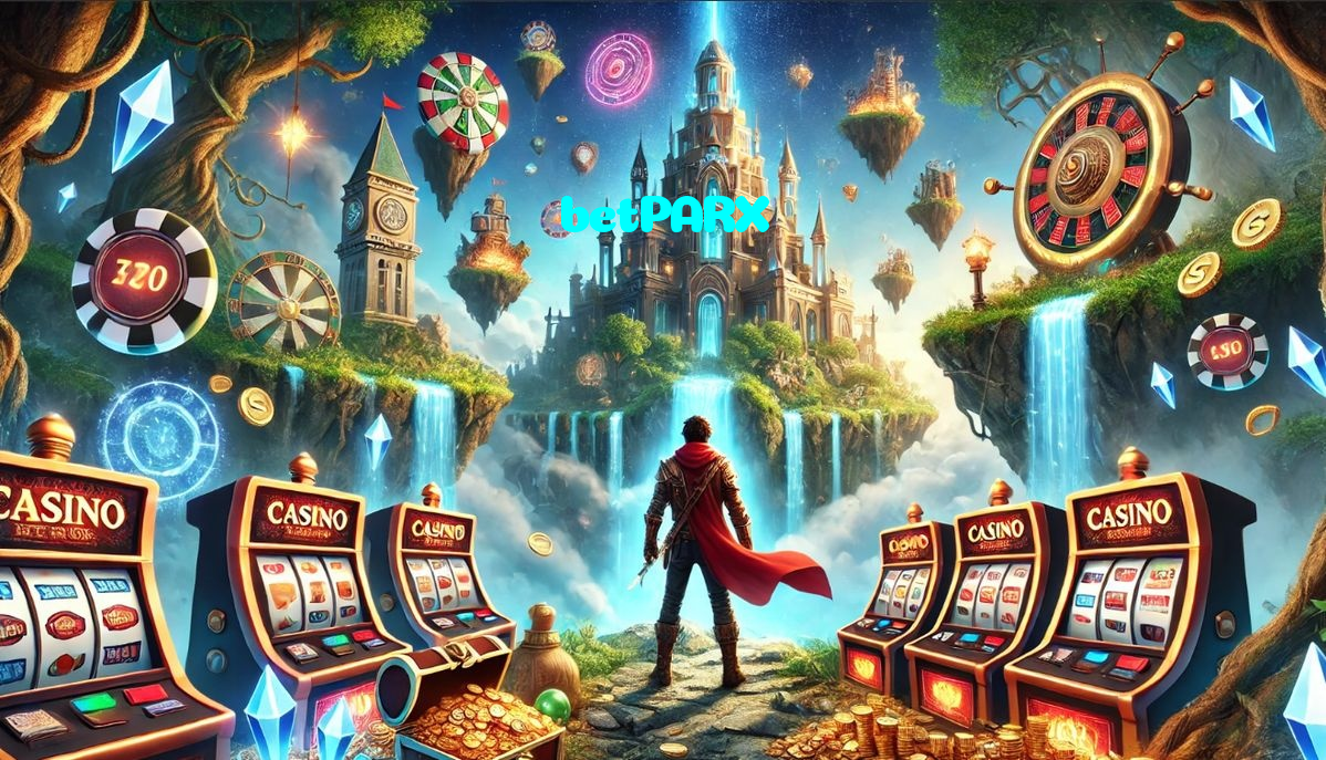 betPARX casino presented on mobile device in Pakistan with slots and live games